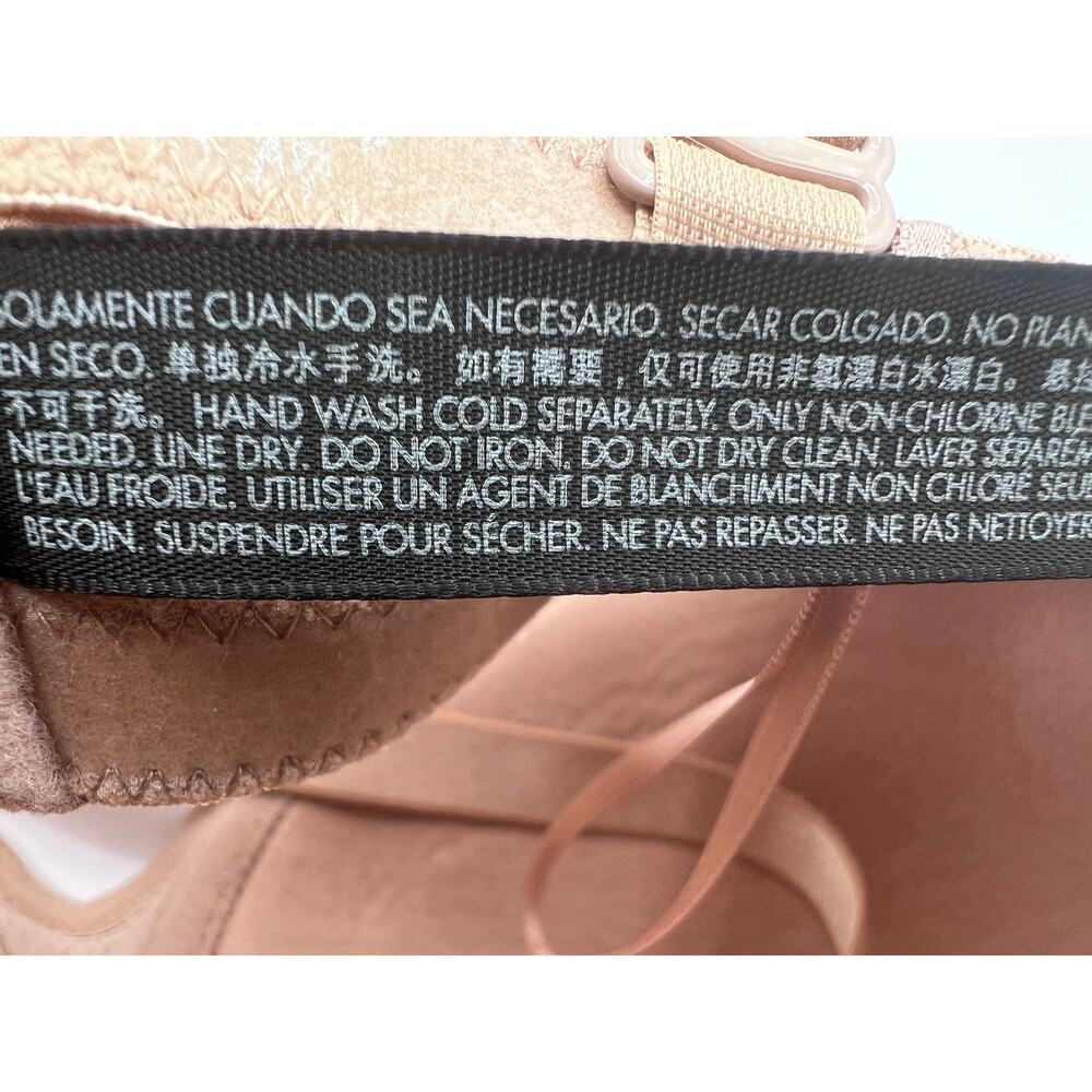 I.N.C. INTERNATIONAL CONCEPTS STRAPLESS CONVERTIBLE BRA TAN SIZE 34D NEW - Picture 9 of 10